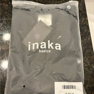 Inaka Basics Black Tee